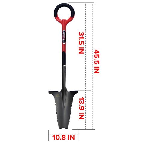 Radius Garden Root Slayer 32 In Poly Handle Digging Shovel At