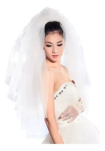 Cnn Velo Novia Multicapa Nude Volumen Cuotas sin interés