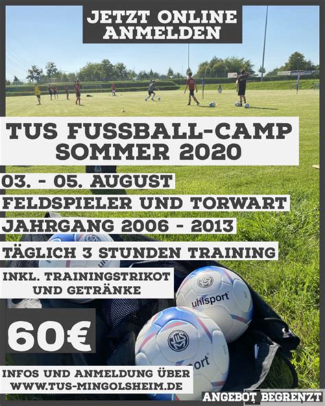 Fussballcamp Tus Mingolsheim