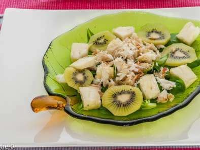 Salade De Crabe Au Kiwi Recette Ptitchef