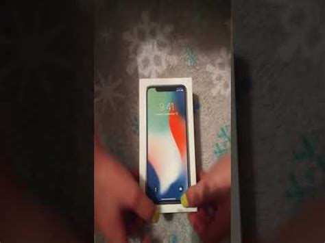 Unboxing A Refurbished IPhone X YouTube