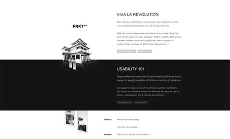 55 Minimal Black and White Web Designs to Inspire You - Web Design Ledger