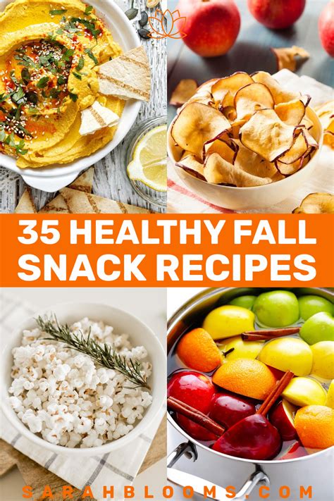 35 Easy Healthy Fall Snacks Perfect for Any Occasion • Sarah Blooms