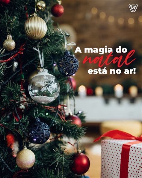 A magia do Natal está no ar Lojas Wessel