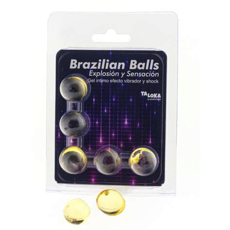 Taloka Brazilian Balls Vibrating Shock Effect Exciting Gel Sex