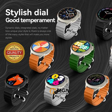 HW3 Ultra Max SmartWatch Men 1.52" Round Screen NFC Bluetooth Call 90 ...