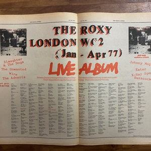 NME July 2 1977 Sex Pistols Punk Etsy