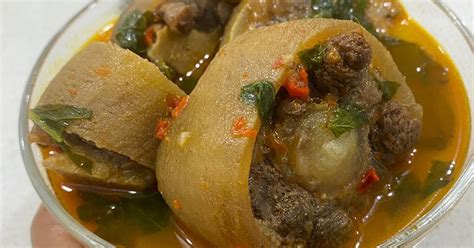 Cow (ox) tail peppersoup Recipe by Cookingwithseki - Cookpad