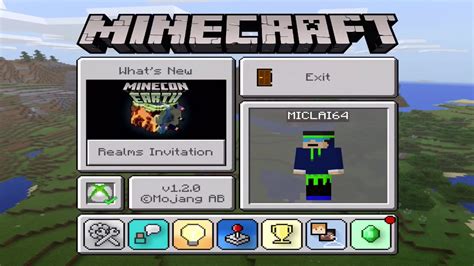 New Minecraft Pocket Edition Ui Youtube