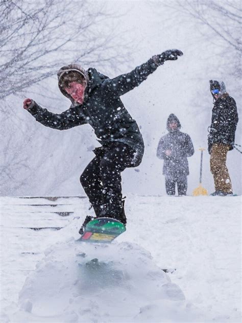 Qu Ont Fait Les New Yorkais Sous La Neige