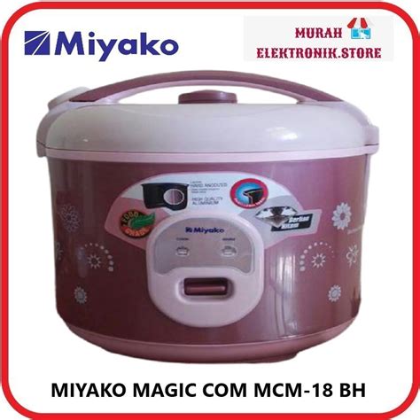 Jual Magic Rice Cooker Miyako Mcm Bh Mcm Bh Mcm Bh