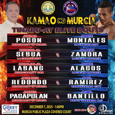 Elite boxers banner Murcia fisticuffs today - Negros Daily Bulletin