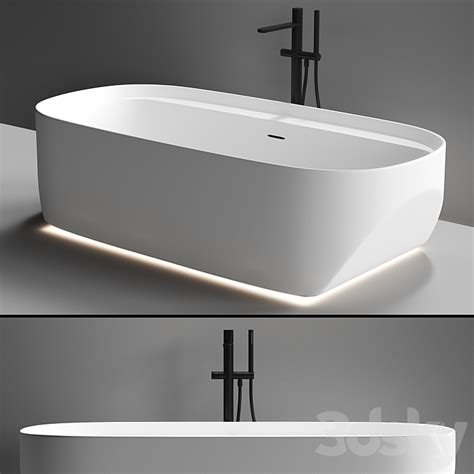 Bathtub SLED By ANTONIO LUPI Bathtub 3D Model