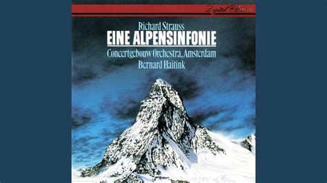 R Strauss Eine Alpensinfonie Op Sonnenuntergang Youtube