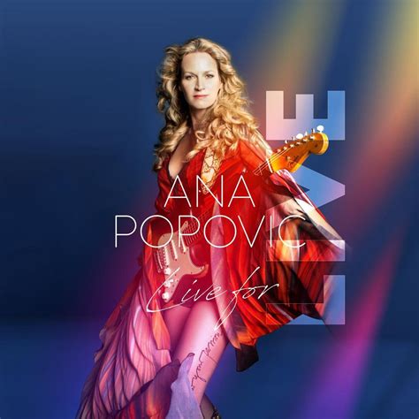 Bol Live For Live Ana Popovic CD Album Muziek