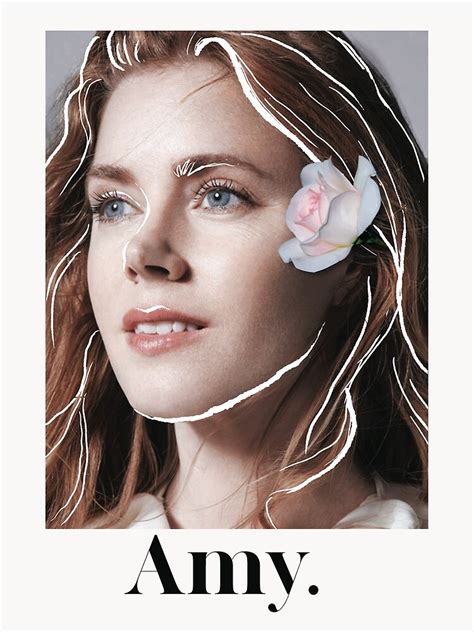 "Amy Adams art print" Poster for Sale by alebla05 | Redbubble