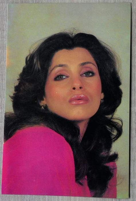 Itmbollywood Actress Dimple Kapadia Rare Postcard Post Card323182231188