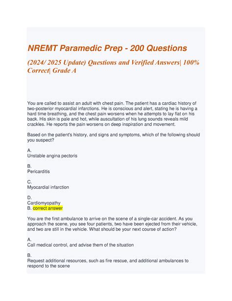 Nremt Paramedic Prep - Summary Thermodynamics 2 - NREMT Paramedic Prep