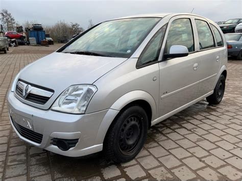 Opel Meriva Mk I V Twin Port Schrottauto Silbergrau