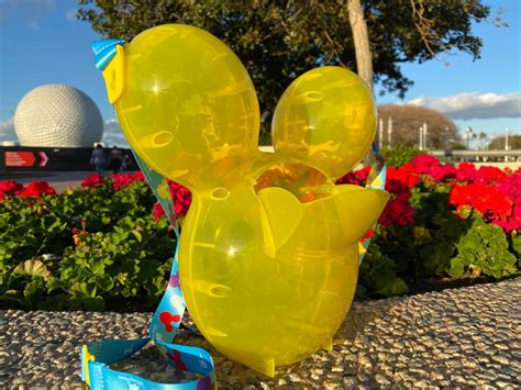 Photos New Yellow Mickey Balloon Popcorn Bucket Debuts At Walt Disney World Wdw News Today