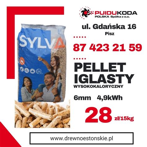 Pellet iglasty PREMIUM 6mm DOSTĘPNY OD RĘKI Pisz