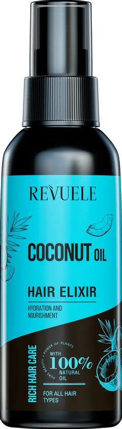 Revuele Hair Elixir Coconut Oil For All Hair Types 30ml Bol