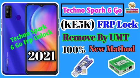 Techno Spark 6 Go KE5K Android 10 FRP Remove UMT New Mathod YouTube