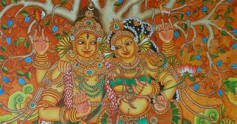 Mural Painting Of Sivakudumbam Mural Art Kerala Mural Painting