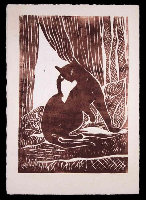 Woodcut Art 2938 For Sale At 1stdibs Woodcuts For Sale Woodcut