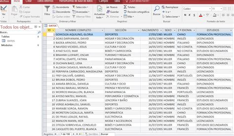 Exportar Una Tabla De Access A Excel Hot Sex Picture