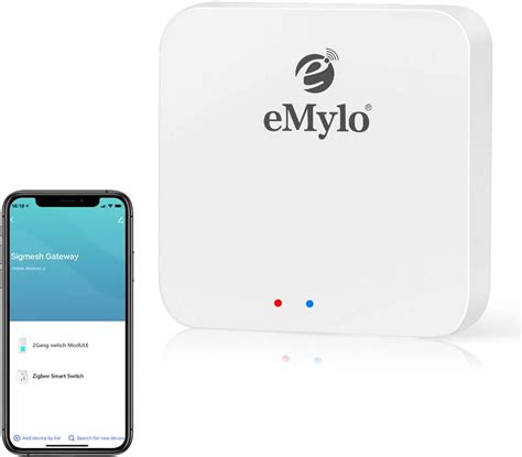 Emylo Zigbee Hub Gateway In Zigbee Bluetooth Tuya Smart