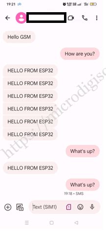 Send And Receive Sms Using Esp Ttgo T Call With Arduino