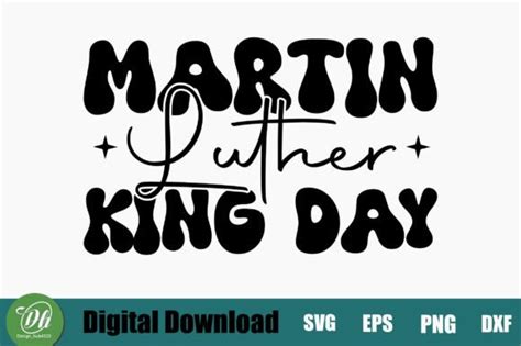 Martin Luther King Day Retro Svg Design Graphic By Design Hub4323