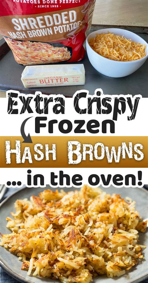 The Super Easy Way To Make Frozen Hash Browns Crispy Recipe In 2024 Hashbrown Recipes