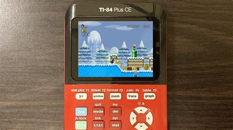 Super Mario For Ti 84 Plus C Silver Edition Polreers