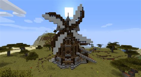 Medieval Windmill Minecraft Map