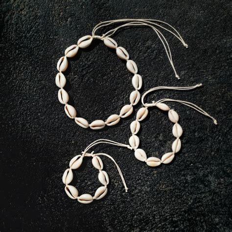 jual set gelang kerang tali shambala gelang kerang bali gelang kaki