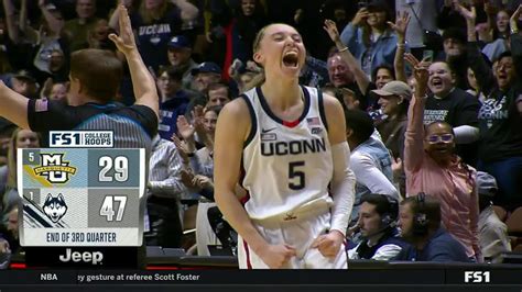 🚨 Paige Bueckers Buzzer Beater 3 Uconn Huskies Vs Marquette Big East