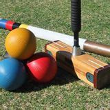 Hire of croquet equipment for off-site use