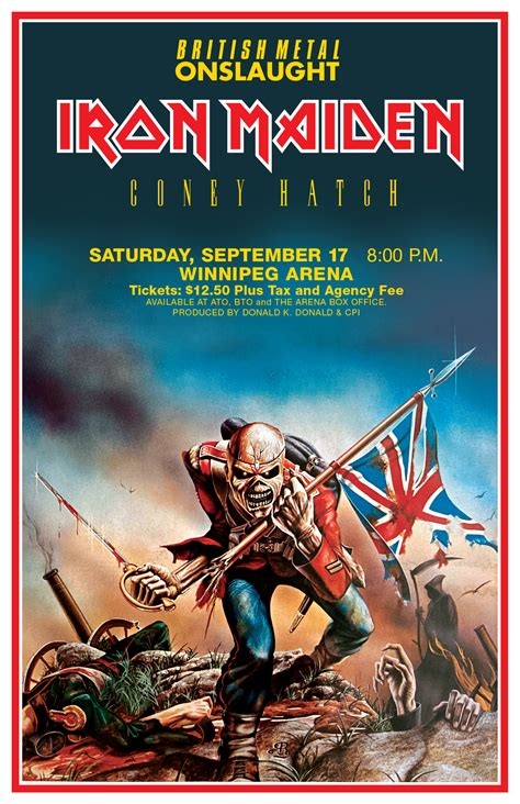 Iron Maiden 1983 Gig Posters 204