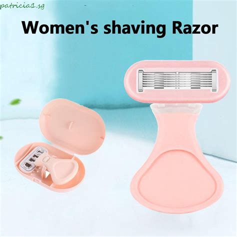 PATRICIA1 Woman Trimmer Shaver 6 Layer Blades Manual Travel Facial ...