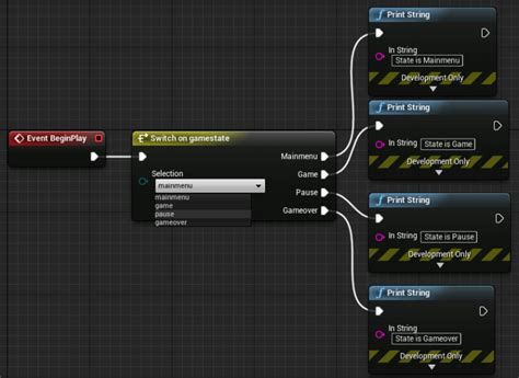 Enums In Unreal Engine 4 Blueprints Couch Learn