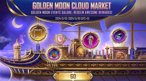 Pubg Mobile New Event Golden Moon Cloud Market New Event Explainedhow To Get More Paradise