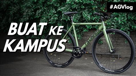 Rakit Dan Review Paket Ganteng Sepeda Fixie Tsunami Snm Buat Ke