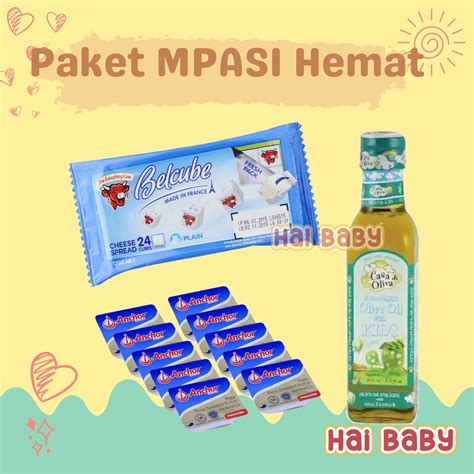 Jual Paket MPASI Hemat EVOO Casa Di Oliva Anchor Unsalted Butter