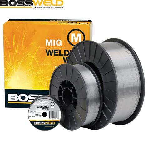 200396 Bossweld GLX Hardfacing Gasless MIG Wire 15kg Spool Select