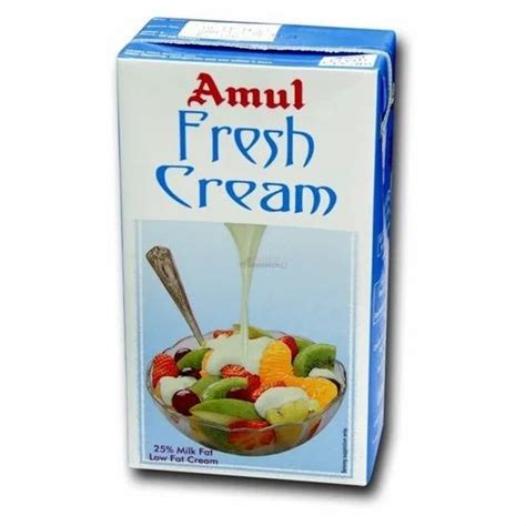 Amul Fresh Cream Packaging Type Packet At Best Price In New Delhi