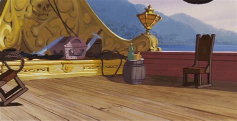 CAPTAIN HOOK S SHIP PETER PAN Animation Background Disney Concept