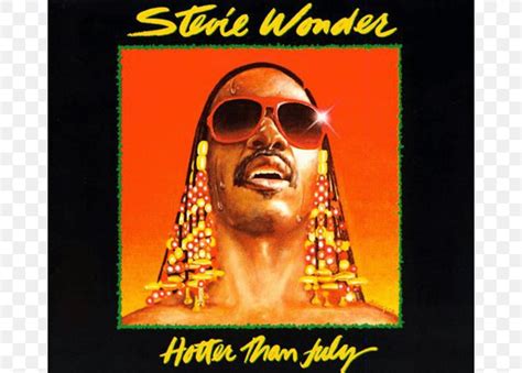 Stevie Wonder Hotter Than July Album Compact Disc Talking Book PNG