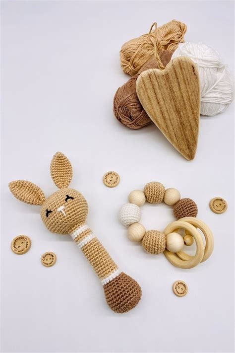 Free Crochet Bunny Rattle Pattern Cuddly Stitches Craft